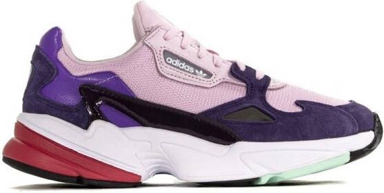 Adidas Falcon Bae Dames Schoenen Pink Textil Leer Synthetisch 1 3 Foot Locker