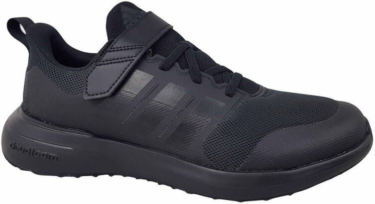 Adidas Sportswear FortaRun 2.0 Cloudfoam Schoenen met Elastische Veters en Klittenband Kinderen Zwart