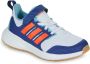 Adidas Sportswear FortaRun 2.0 Cloudfoam Schoenen met Elastische Veters en Klittenband Kinderen Wit - Thumbnail 2