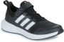 Adidas Sportswear FortaRun 2.0 Cloudfoam Schoenen met Elastische Veters en Klittenband Kinderen Zwart - Thumbnail 2