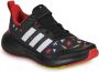 Adidas Sportswear x Disney FortaRun 2.0 Mickey Cloudfoam Schoenen met Elastische Veters en Klittenband Kinderen Zwart - Thumbnail 2