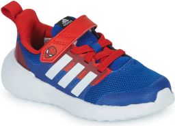 Adidas Sportswear x Marvel FortaRun 2.0 Spider-Man Cloudfoam Sport Running Schoenen met Elastische Veters en Klittenband Kinderen Blauw