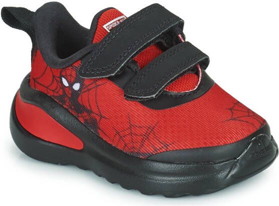 Adidas x Marvel Spider Man FortaRun Schoenen Vivid Red Core Black Cloud White Kind