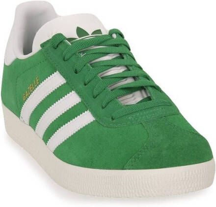 Adidas Originals Gazelle Green Cloud White Core White- Green Cloud White Core White - Foto 3