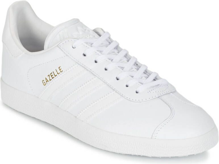 Adidas Originals Gazelle Cloud White Cloud White Gold Metallic- Cloud White Cloud White Gold Metallic - Foto 11