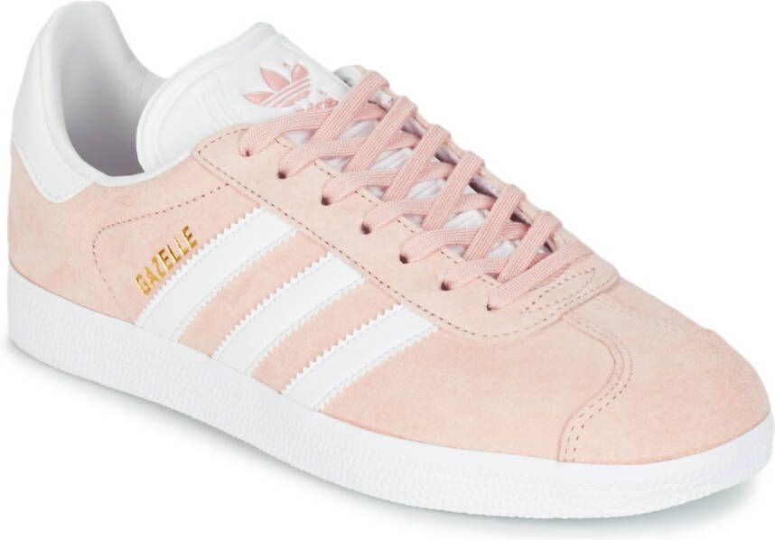 Adidas Originals Gazelle Shoes Icey Pink Cloud White Gold Metallic Kind Icey Pink Cloud White Gold Metallic - Foto 11