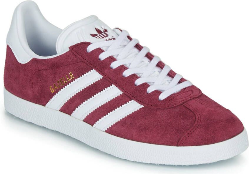 Adidas Originals Gazelle Shoes Collegiate Burgundy Cloud White Cloud White- Collegiate Burgundy Cloud White Cloud White - Foto 8