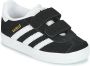 Adidas Originals Gazelle Shoes Core Black Cloud White Cloud White Kind Core Black Cloud White Cloud White - Thumbnail 6