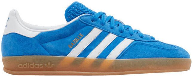 Adidas Lage Sneakers Gazelle Indoor Blue Bird Cloud White