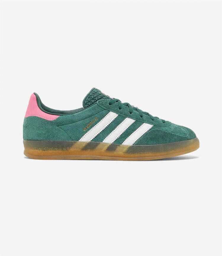 Adidas Lage Sneakers Gazelle Indoor Collegiate Green Lucid Pink ( 's)