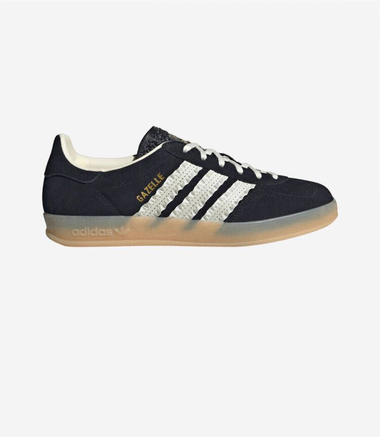 Adidas Lage Sneakers Gazelle Indoor Core Black Cream White Gum (Women's)