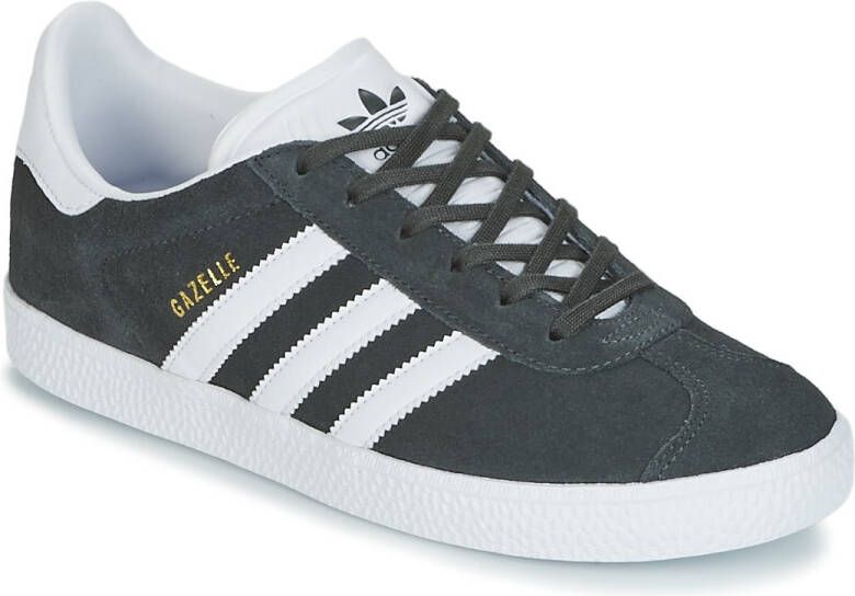 Adidas Originals Gazelle II Kinderen Dark Grey Heather Footwear White Gold Metallic Kind - Foto 3