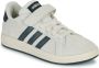 Adidas Grand Court 00's Sneakers wit Suede - Thumbnail 3