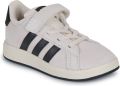 Adidas Grand Court 2.0 Babyschoenen Beige 1 2 - Wit/Zwart
