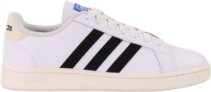 Adidas grand court sneakers wit zwart heren