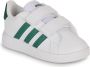 Adidas Sportswear Grand Court 2.0 sneakers wit groen Imitatieleer 24 - Thumbnail 2