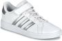 Adidas Sportswear Grand Court 2.0 EL sneakers wit zilver Imitatieleer 36 2 3 - Thumbnail 2