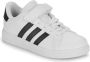 Adidas Grand Court 2.0 kinder sneakers wit Uitneembare zool - Thumbnail 4