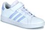 Adidas Sportswear Grand Court 2.0 EL sneakers wit lichtblauw roze Jongens Meisjes Imitatieleer 36 2 3 - Thumbnail 2