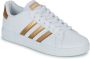 Adidas Sportswear Grand Court 2.0 sneakers wit matgoud Imitatieleer 39 1 3 - Thumbnail 3