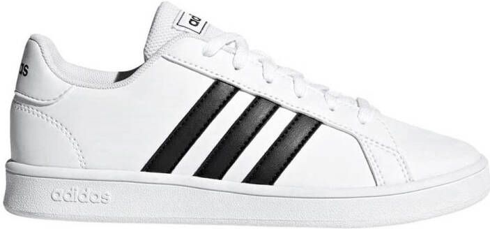 Adidas Kids adidas Grand Court Kids Witte kindersneaker 36 2 3 Wit