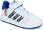 Adidas Sportswear Marvel's Spider- Grand Court Kinderschoenen Kinderen Wit - Thumbnail 2