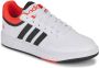 Adidas Sportswear Hoops 3.0 sneakers wit zwart rood Imitatieleer 35 1 2 - Thumbnail 4