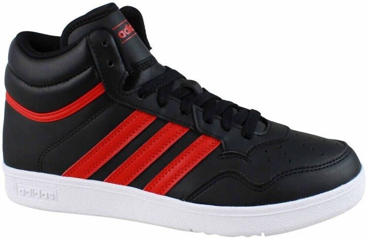 Adidas Hoops 4.0 Mid Kinderschoenen Zwart 2 3 Jongens Meisjes