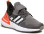 Adidas Sportswear Rapidasport Bounce Sport Running Schoenen met Elastische Veters en Klittenband Kinderen Grijs - Thumbnail 2