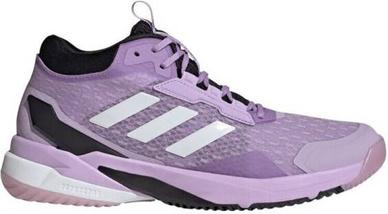 Adidas Crazyflight 6 Mid Indoor Sportschoenen Voor Dames Paars 1 3 Vrouw - Foto 2