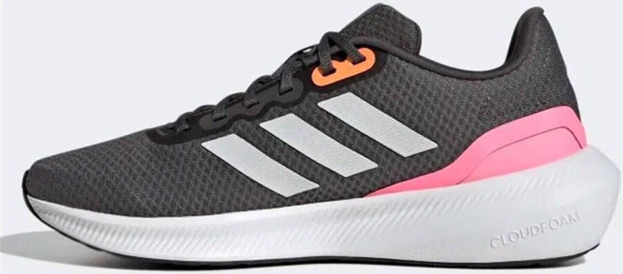 Adidas Perfor ce Runfalcon 3.0 hardloopschoenen grijs wit roze - Foto 6