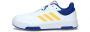 Adidas Sportswear Tensaur Sport 2.0 sneakers wit blauw geel Imitatieleer 36 2 3 - Thumbnail 4