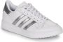 Adidas Team Court W Lage sneakers Leren Sneaker Dames Wit - Thumbnail 3