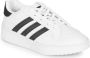 Adidas Court J Lage Schoen in Cloud White Zwart White - Thumbnail 3