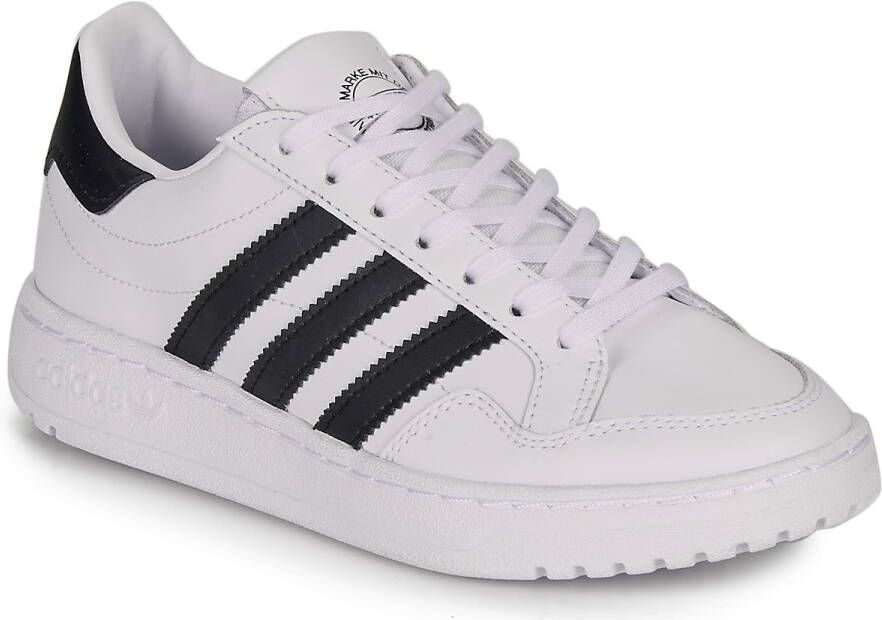Adidas Court J Lage Schoen in Cloud White Zwart White - Foto 7