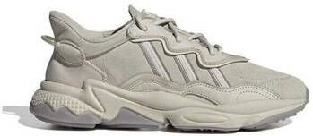 Adidas Originals Nieuwe Ozweego Sneakers Retro Futuristische Stijl Beige Dames