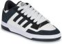 Adidas Sportswear Rapid Court Low Schoenen Unisex Zwart - Thumbnail 5