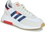 Adidas Originals Retropy F2 sneakers wit donkerblauw rood - Thumbnail 2