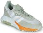 Adidas Originals Retropy F2 sneakers lichtgrijs wit oranje - Thumbnail 3