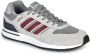 Adidas Sportswear Run 80s sneakers grijs rood donkerblauw - Thumbnail 4