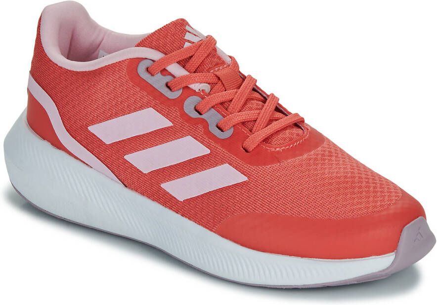 Adidas Sportswear RunFalcon 3 Veterschoenen Kinderen Rood