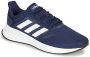 Adidas Performance Runfalcon hardloopschoenen blauw wit - Thumbnail 4