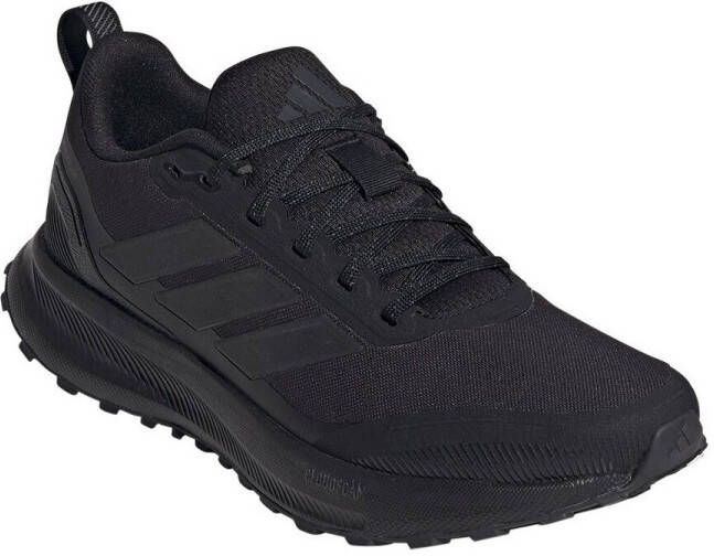 Adidas Performance Runfalcon 5 hardloopschoenen zwart zilver metallic - Foto 4