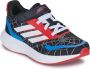 Adidas Sportswear Marvel Spider- Runfalcon Schoenen Kids Kinderen Zwart - Thumbnail 2