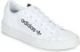 Adidas Originals Sleek W Dames Sneakers Sport Casual Schoenen Leer Wit EF4935 - Thumbnail 3