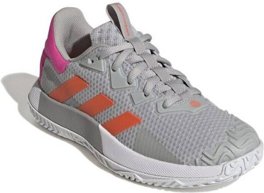 Adidas SoleMatch Control Clay Dames Sportschoenen Tennis Grey Orange - Foto 2