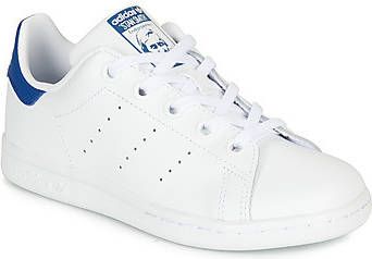 Aarzelen werk informeel Adidas Originals Stan Smith C leren sneakers wit blauw - Schoenen.nl