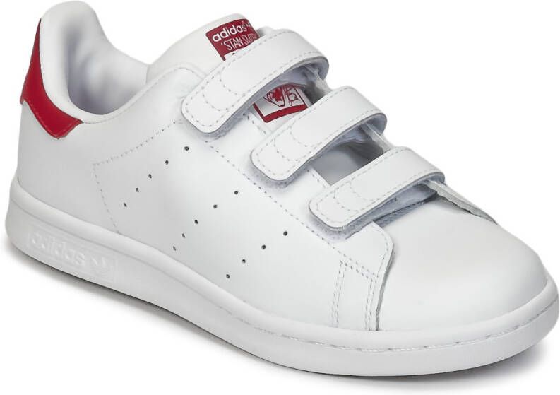 Adidas Stan Smith voorschools Schoenen White Leer Synthetisch - Foto 3