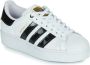 Adidas Superstar Bold W Dames Sneakers Ftwr White Core Black Gold Met - Thumbnail 4