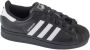 Adidas Originals Superstar II J (GS) Unisex zwart 1 3 Schoenen - Thumbnail 2